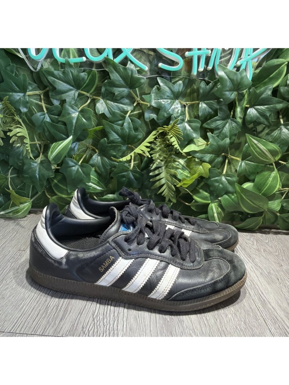 Adidas Samba ADV Originals Black White Gum Sneakers IE3100 Men's Size 7.5